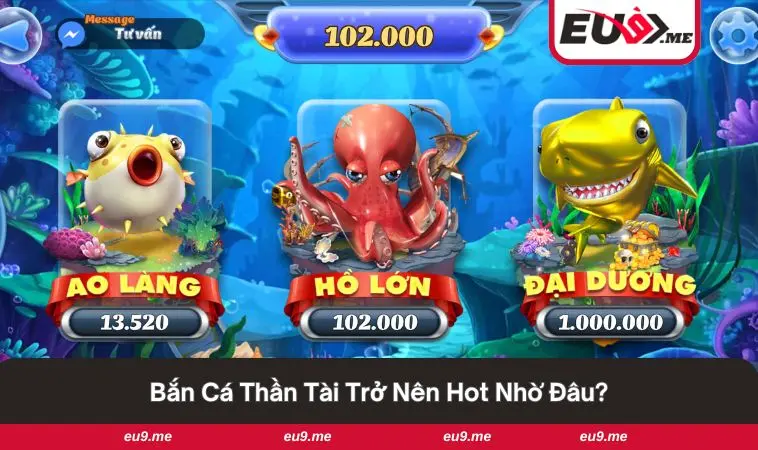 Bắn Cá Thần Tài Và Những Bí Quyết Đem Lại Chiến Thắng Lớn 1 Game bắn cá như mở ra một thế giới dưới nước cực đã