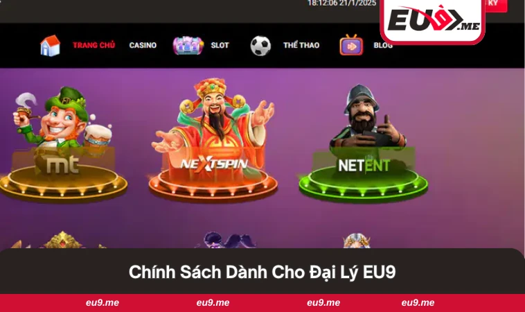 Đại Lý EU9 3 Chính sách hỗ trợ và hoa hồng minh bạch tại đại lý.
