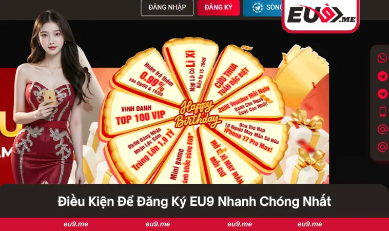 Đăng Ký EU9 1 Điều kiện để hội viên đăng ký EU9 nhanh chóng nhất